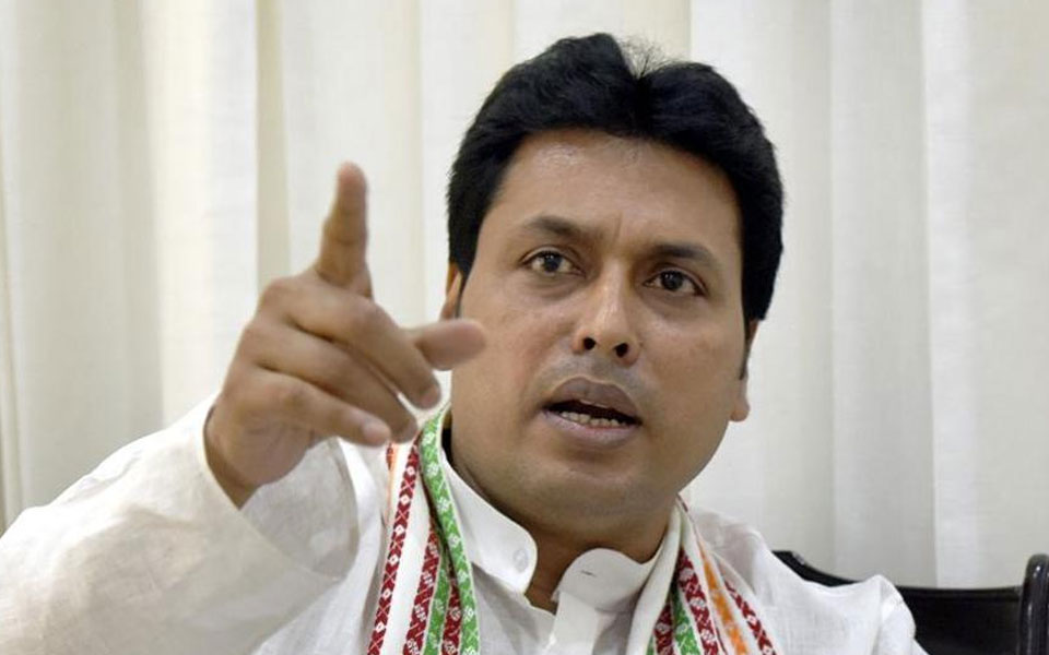 Tripura CM says oxygen levels will ‘automatically’ rise in water bodies if ducks swim in them