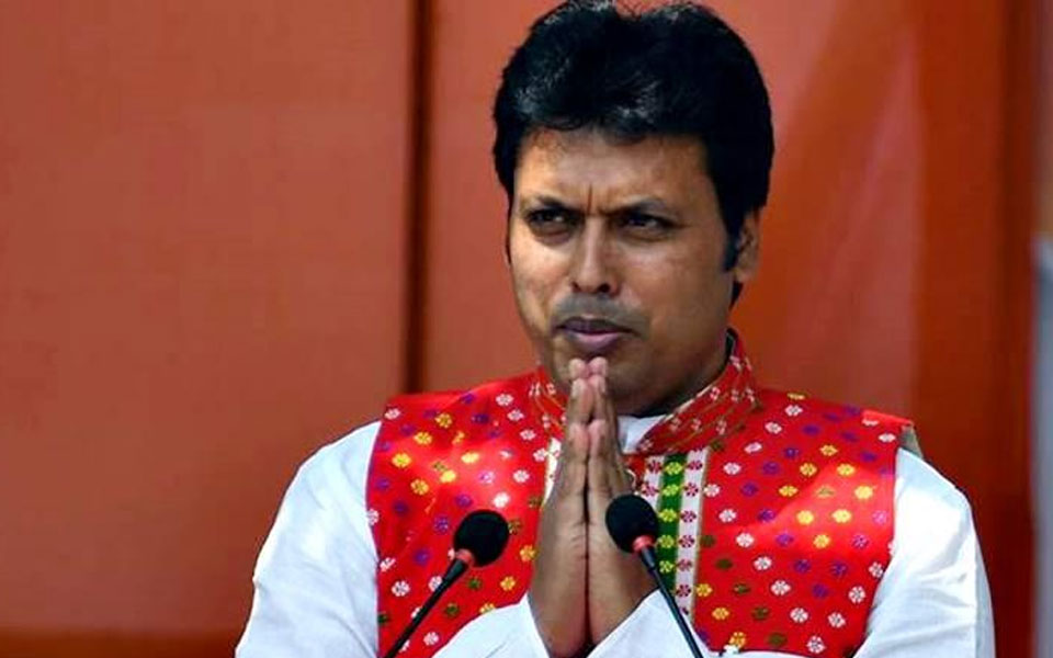 BJP to rebuild razed statue of communist leader Baidyanath Majumder : Tripura CM