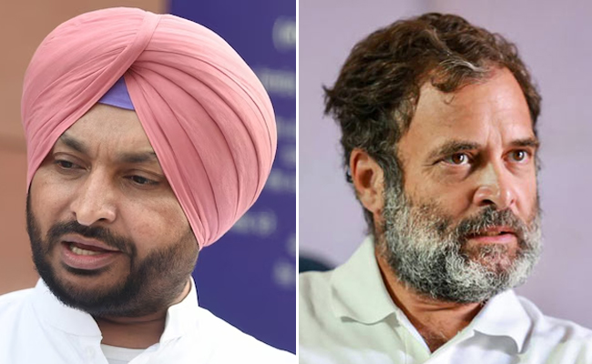 FIR registered against Union Minister Ravneet Singh Bittu over remarks against Rahul Gandhi