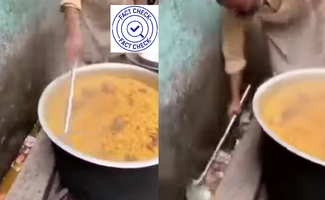 Viral video claiming Muslim man cooked biryani with sewage water found to be AI-generated