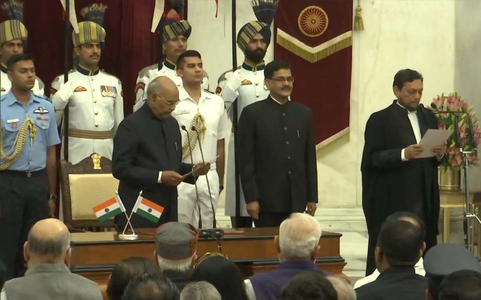 Justice Bobde takes oath as 47th Chief Justice of India