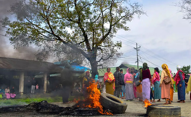 Manipur: Mortal remains of children killed in bomb attack handed over to family