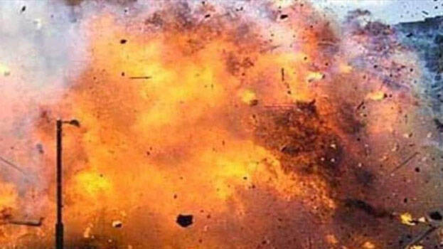 Major explosion levels house in Kannur; Police suspect accident during illegal explosives making