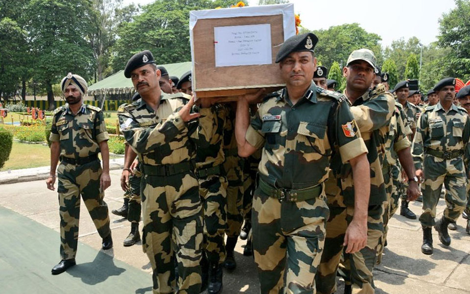 Mortal remains of BSF trooper arrive in UP