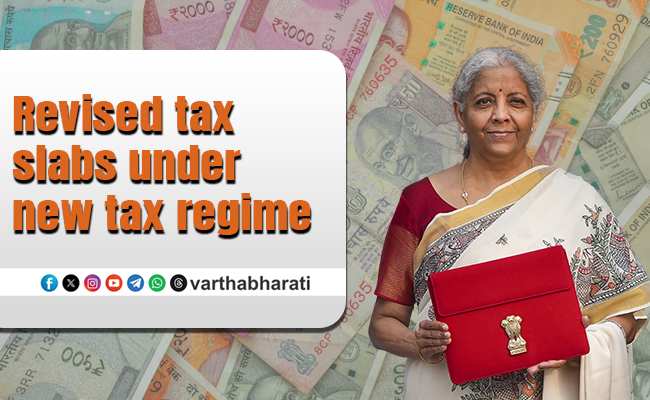 Revised tax slabs under new tax regime