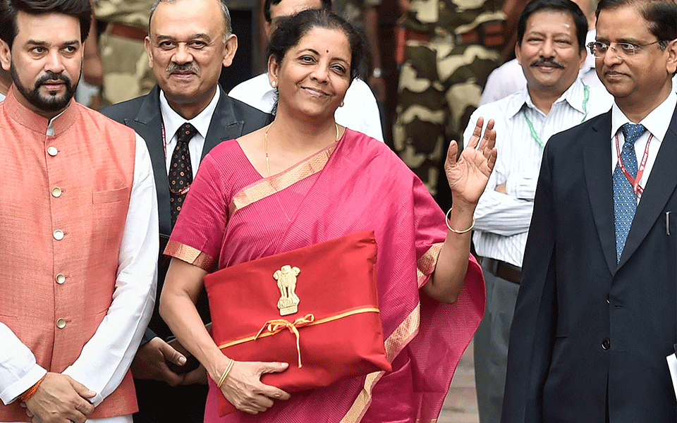 Nirmala Sitharaman ends British tradition, arrives at budget session with 'Bahi Khata' not briefcase