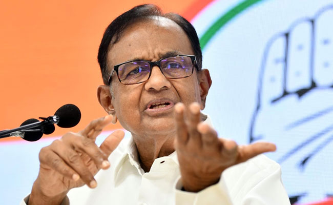 'Standing on shoulders of UPA': Chidambaram's dig at Modi govt