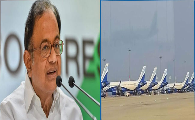 Airfare caps should be in force till duopoly in airline sector remains: Chidambaram