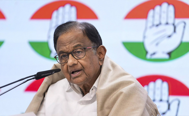 Affront to non-Hindi speaking people: Chidambaram slams use of Hindi words in bills' names