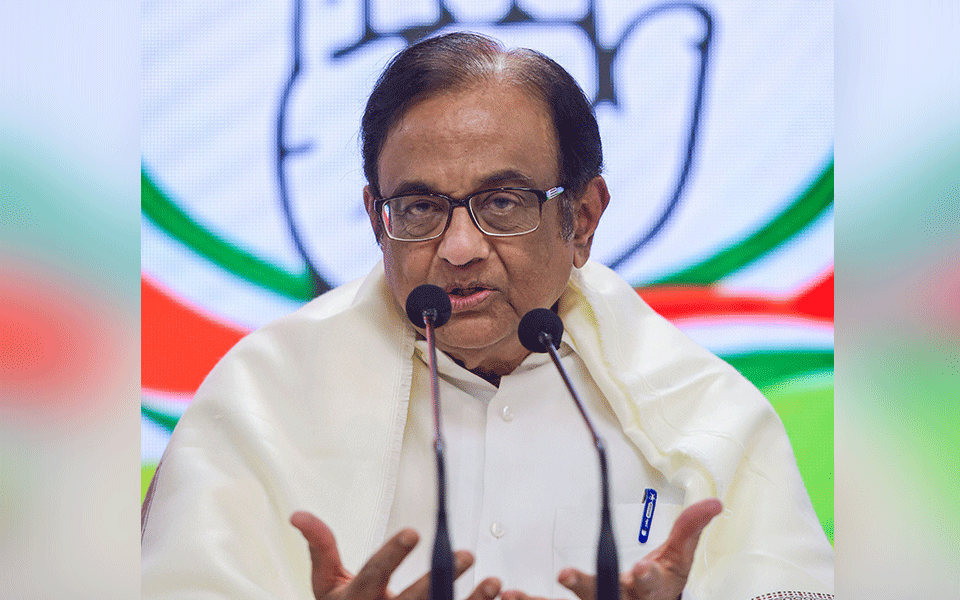 Goal of USD 5 trillion GDP appears to be case of 'shifting goalposts': P Chidambaram