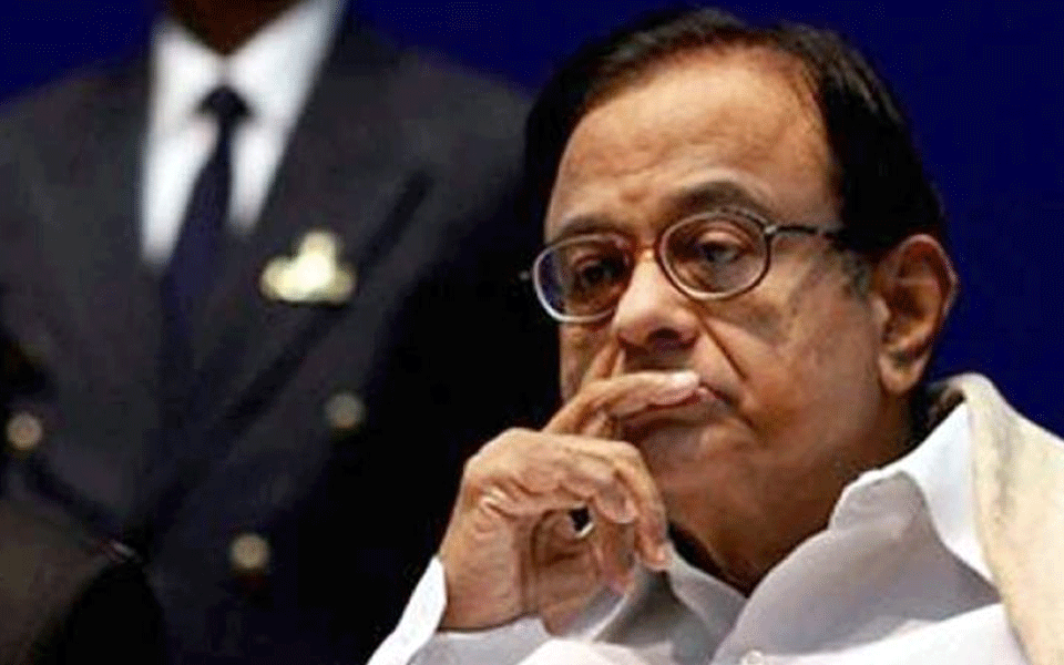 Theft at Chidambaram's Chennai house