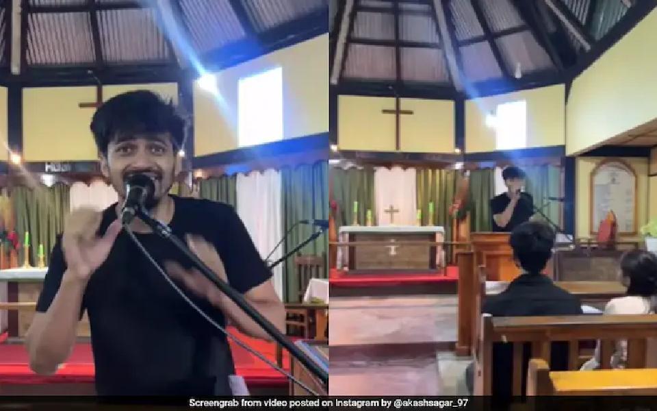 Meghalaya police registers case against man for shouting 'Jai Shri Ram' in Church