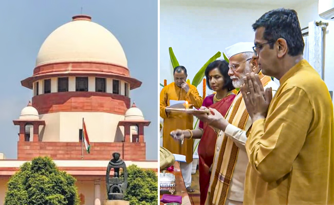 Public debate over PM-CJI puja meet linked to 1997 judicial values document