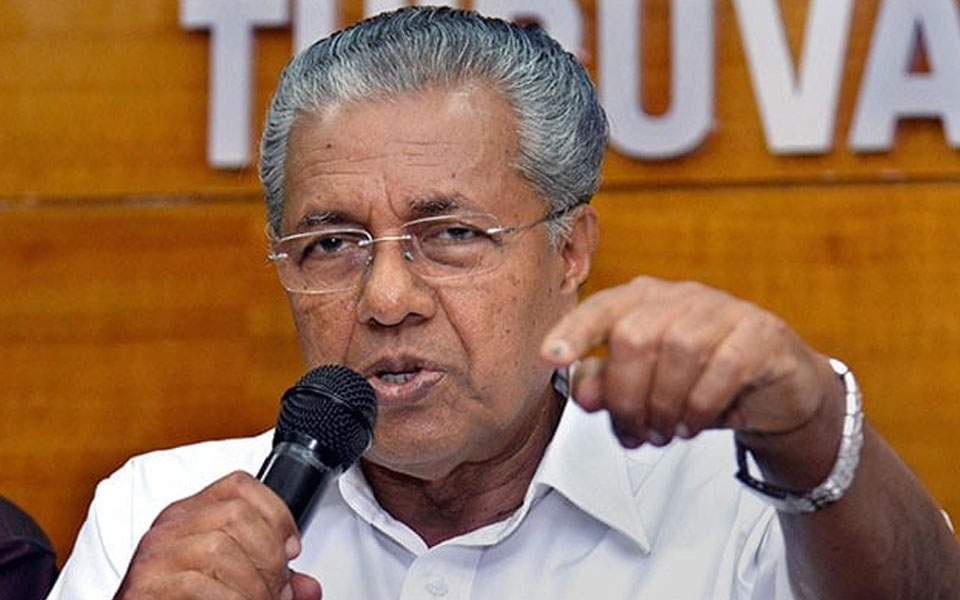 Kerala CM flays Centre over order giving 'snooping' powers to 10 govt agencies