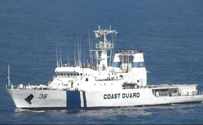 Indian Coast Guard carried out mid-night evacuation operation in Lakshadweep