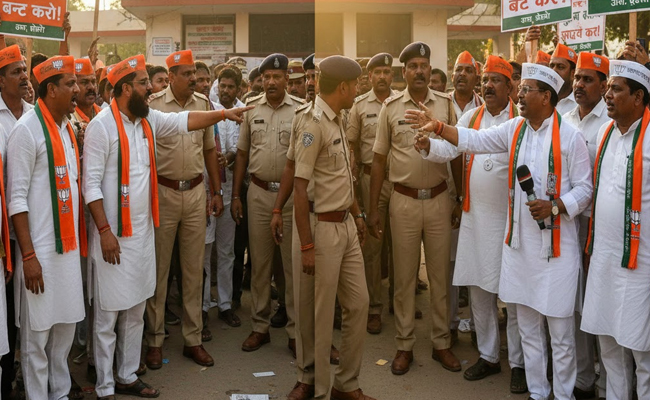 BJP, Congress trade charge over booth-level 'irregularities' in UP's Amethi