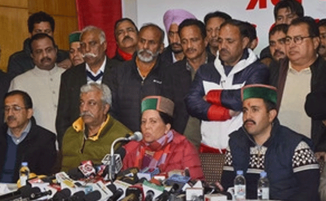 Congress to hold meeting of newly-elected Himachal MLAs in Shimla Friday