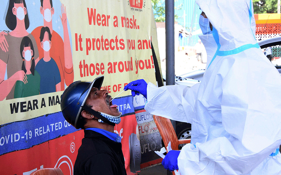 India records 46,617 new Covid cases; national recovery rate crosses 97%