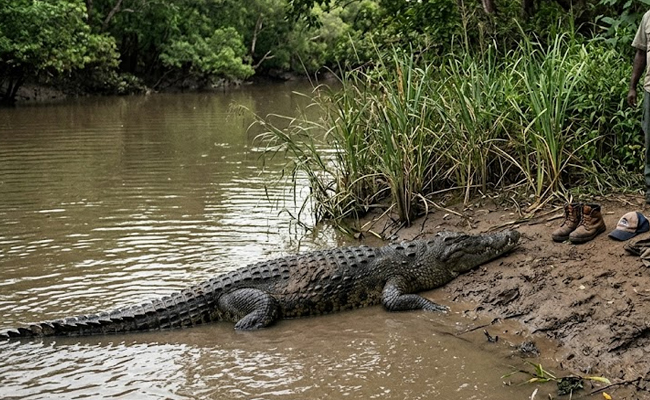 Fisherman killed in crocodile attack in Odisha's Kendrapara