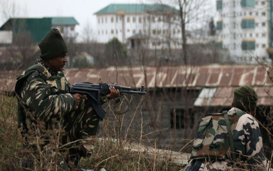 Two militants killed, CRPF trooper injured in Kashmir gunfight