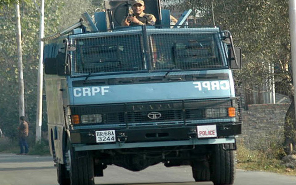 Kashmir on edge after CRPF vehicle mows down protester