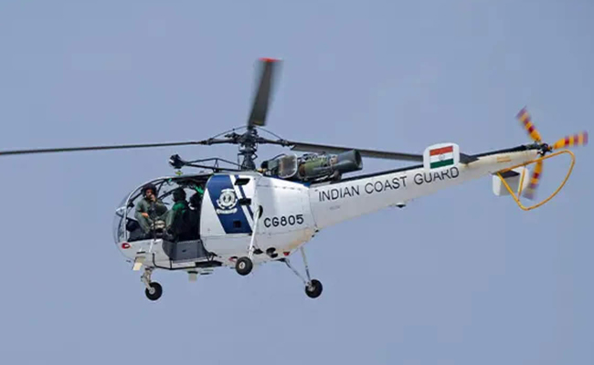 Coast Guard chopper crash: Bodies of two crew members found, search on for third one