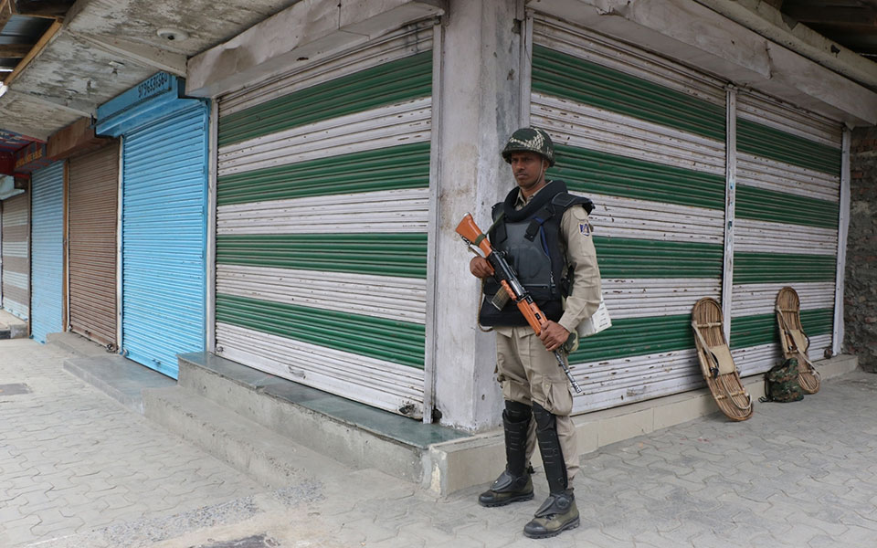 Curfew in north Kashmir town after youth killed in army firing