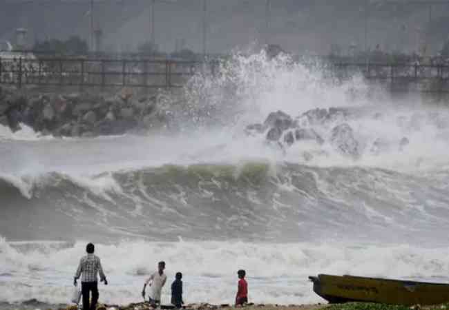IMD warns of high waves along Andhra coast as Cyclone 'Montha' approaches