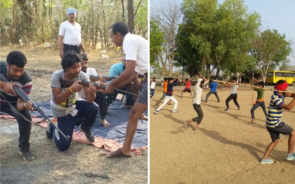 Bajrang Dal cadre gets arms training to 'protect Hindus'