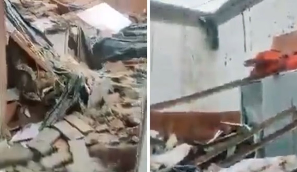 Sub-Inspector dies as roof of ACP office collapses in Ghaziabad after heavy rain