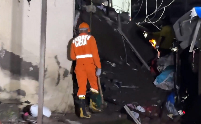 Two killed, 9 injured as part of building collapses in Maharashtra’s Palghar district