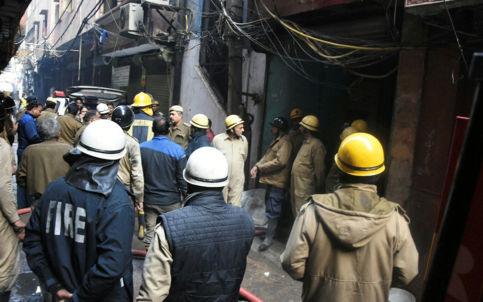 Delhi Fire Filled Building With Carbon Monoxide Most Fatalities Due To Suffocation 7610