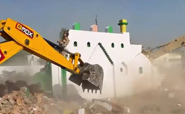 UP: Imambara, Eidgah removed in Sambhal demolition drive