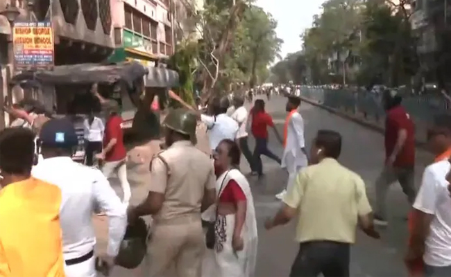 TMC, BJP workers clash in Kolkata ahead of PM rally; stones thrown at minister Shashi Panja's house