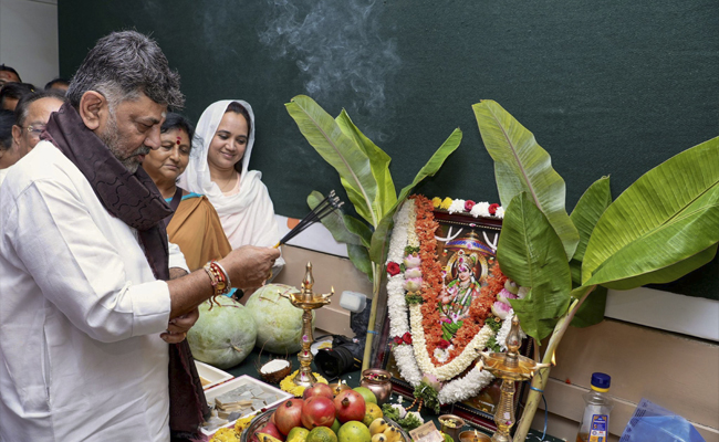 Shivakumar dismisses concerns over pothole repairs in Bengaluru, says 'quality work' underway