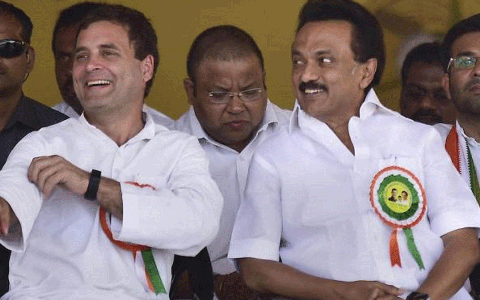 DMK gives 25 Assembly seats, Kanyakumari LS seat to Congress