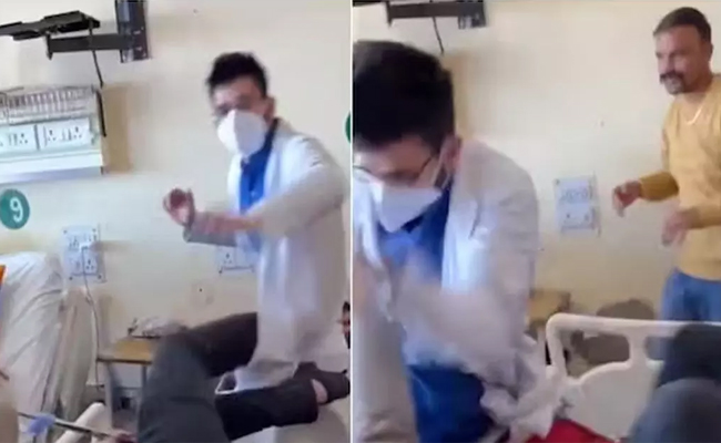 Doctor assaults patient at Shimla hospital; probe ordered as video sparks protest