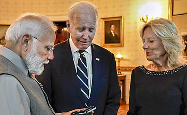 $20,000 diamond from Narendra Modi tops Biden family's 2023 gift list