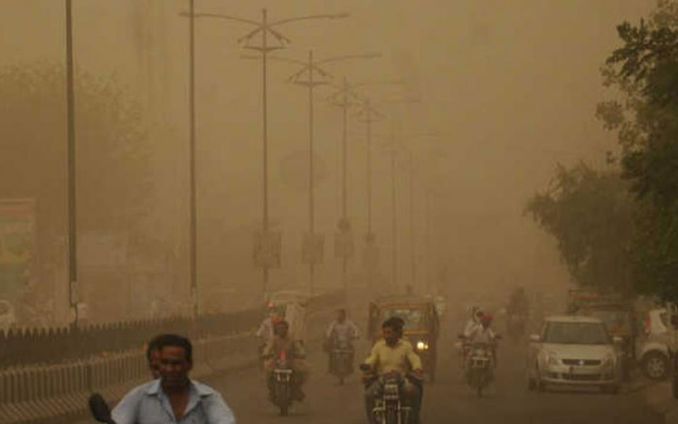 Dust storm: 35 flights diverted from Delhi