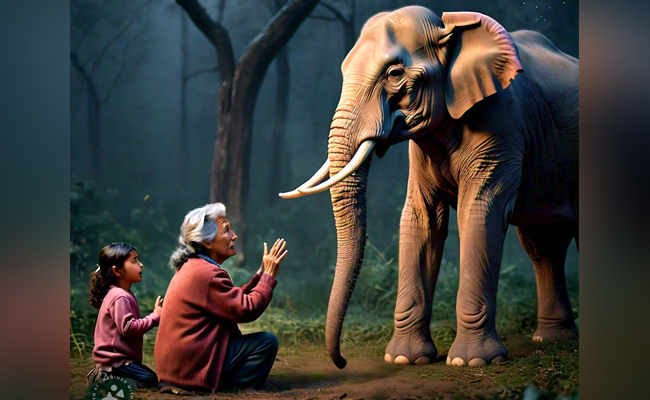 Wayanad Landslides: 'Komban' elephant shelters elderly woman, family in Mundakkai overnight