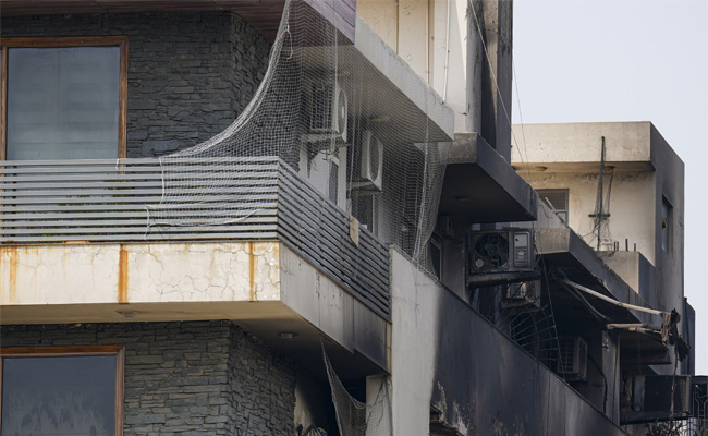 Nine dead as massive fire breaks out in residential building in east Delhi