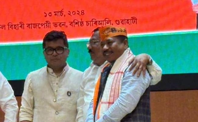 Denied LS ticket, Congress leader joins BJP in Assam
