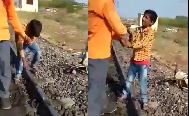 Fact check: Old video of boys placing stones on railway tracks resurfaces with misleading claims