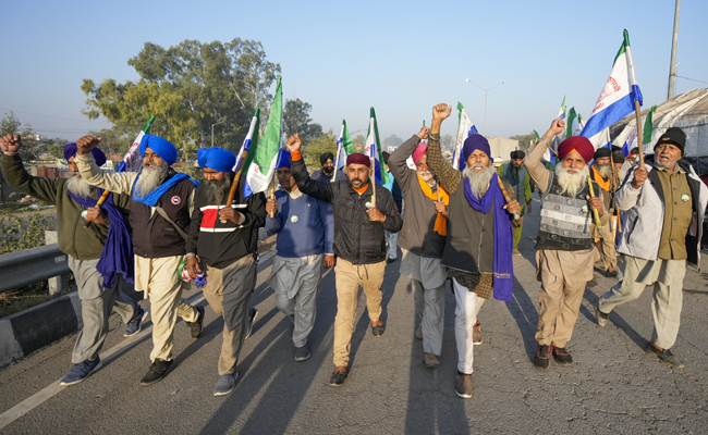 Farmers to begin Delhi march from Shambhu border at 1 pm