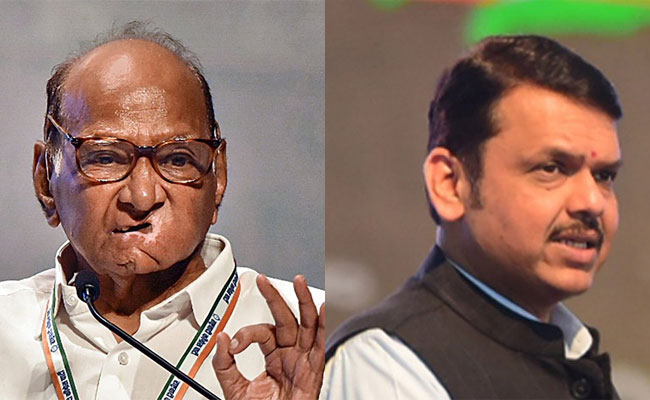 Fadnavis not party to NCP merger talks, has no right to comment: Sharad Pawar