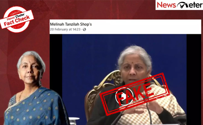 Fact Check: Nirmala Sitharaman endorses trading platform to earn easy money?