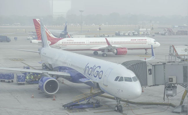 Flight operations resume at Srinagar airport after clearing snow from runway