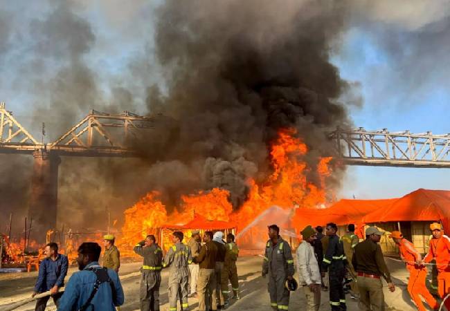 Fire at Maha Kumbh due to cylinder blast: Police