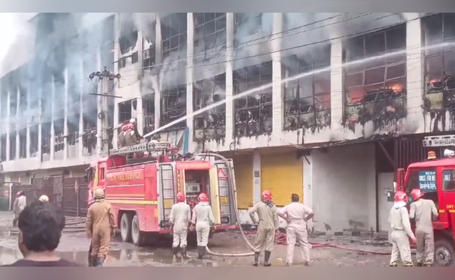 Blaze erupts at Delhi garment factory, 26 fire tenders rushed to spot