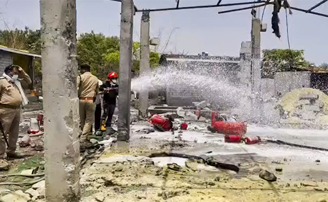 3 killed, 15 injured in fire after blast at firecracker unit in MP's Dewas; CM orders probe